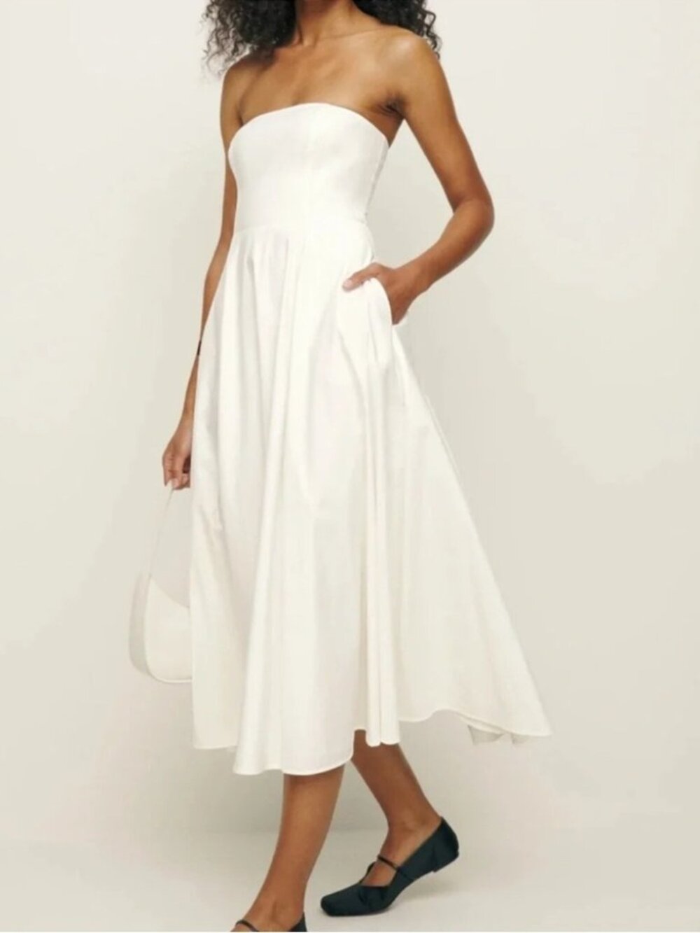 Reformation Astoria Dress White Size 4